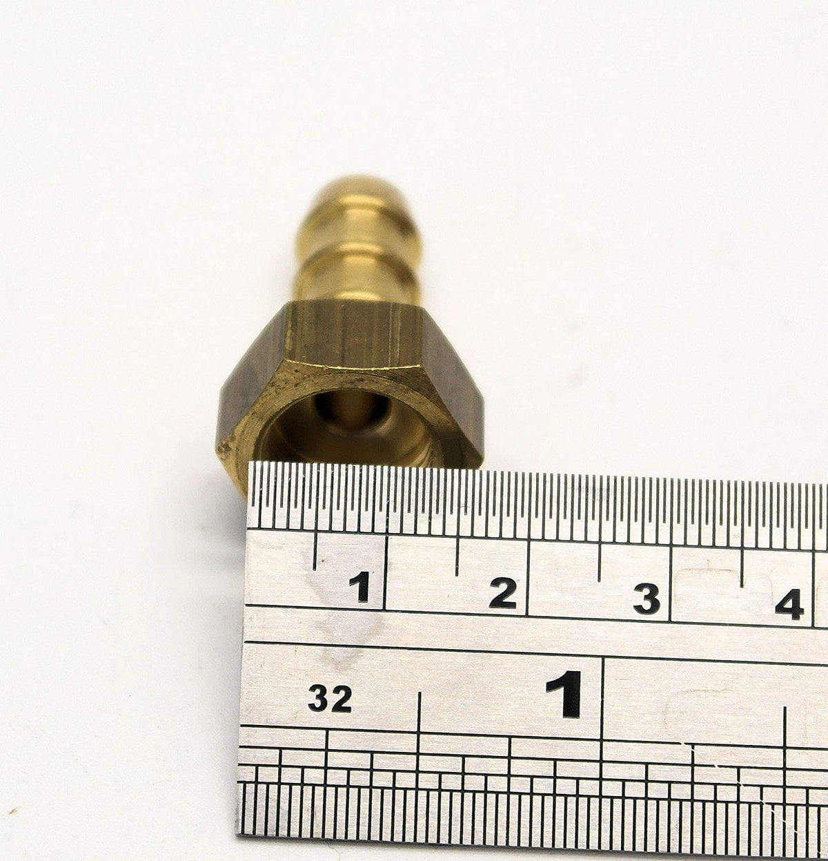 British Made 1/4″ Bsp Female Fitting To Lpg Fulham Nozzle To 8Mm I/D Hose
