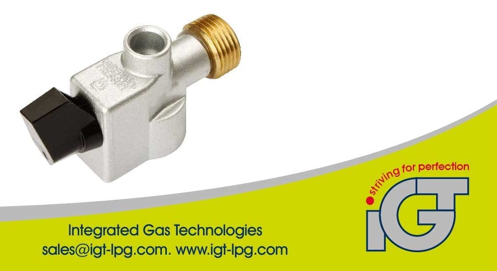 Single OPSO Propane Regulator Kit With 21mm Adaptor