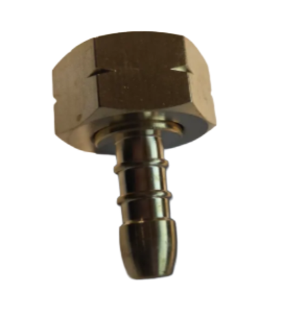 21.8mm Left Hand Thread Nut and Tail barbed fitting to Connect 8mm - 10mm Hose Pipe