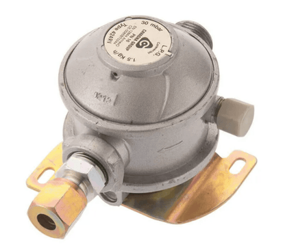 Cavagna 30mbar Caravan & Motorhome Gas Regulator 10mm - Straight