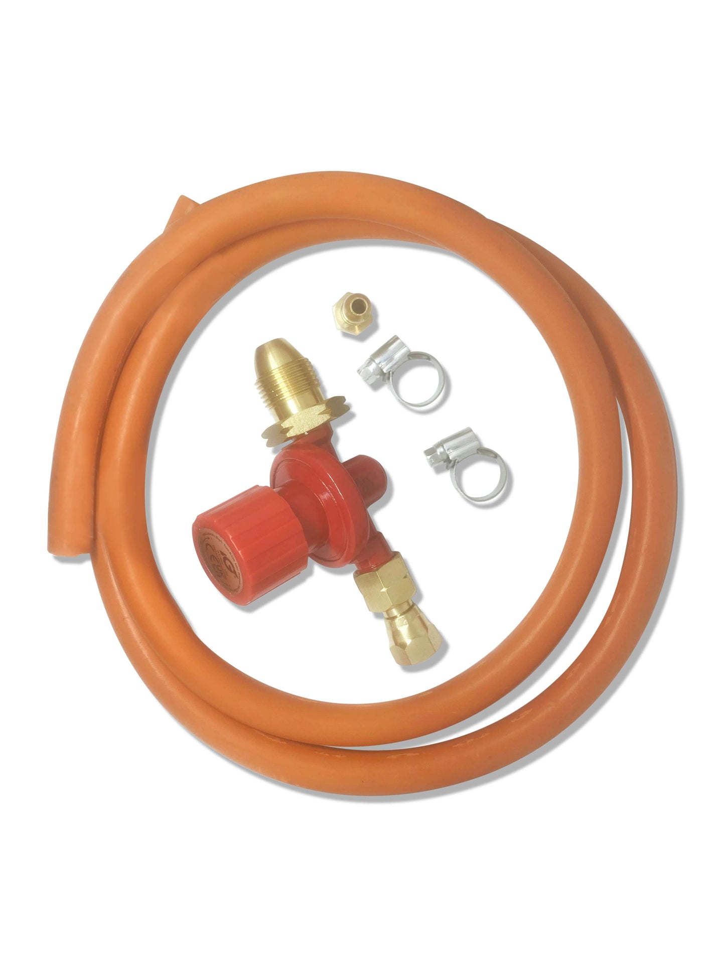 Regulador de botella de gas propano ajustable 0-4 bar GLP 2M Kit de manguera