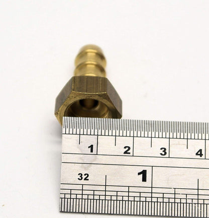 British Made 1/4″ Bsp Female Fitting To Lpg Fulham Nozzle To 8Mm I/D Hose