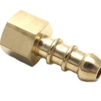 British Made 1/4″ Bsp Female Fitting To Lpg Fulham Nozzle To 8Mm I/D Hose