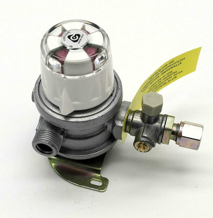 30mbar 10mm 2 Cylinder Auto Changeover Caravan and Motorhome Regulator
