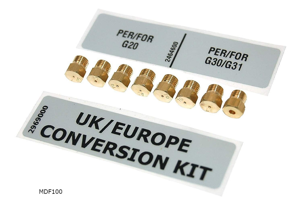 Kit de conversión de propano para placa de gas Bosch NGM5456UC Serie 500 de 24''