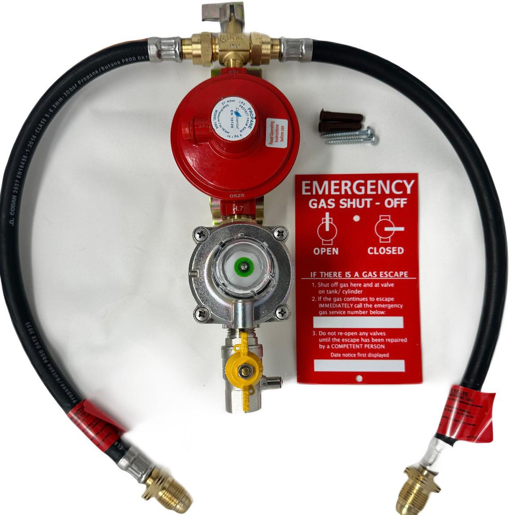 OPSO LPG Manual Changeover Gas Regulator Kit - UK POL