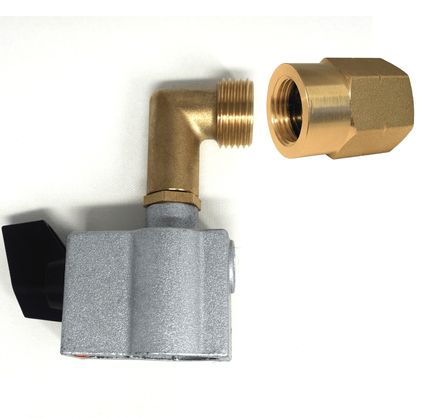 Kit adaptador de conversión de Pol de propano estándar a adaptador de gas con clip de 27 mm 