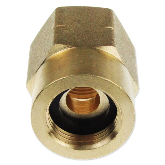 ADAPTADOR HEMBRA PARA BOTELLA DE GAS BUTANO A GLP PROPANO POL SI LH RACOR 21,8mm LH