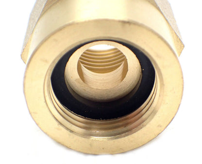 Kit adaptador de conversión de Pol de propano estándar a cilindro de patio verde de 27 mm