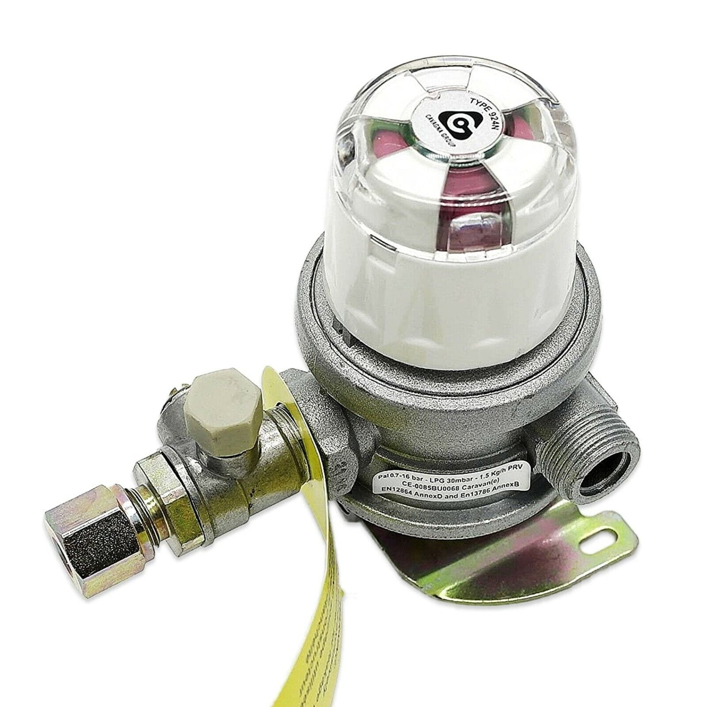 AUTOMATIC CHANGEOVER VALVE 30mb OUTPUT 8mm REGULATOR WITH 2 PROPANE HOSES