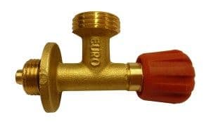 30mbar 10mm Outlet Caravan 0.75m Auto Changeover Kit With 2 Campingaz Cylinders
