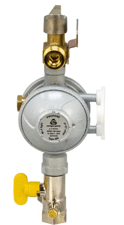 Cavagna LPG Manual Changeover Gas Regulator Kit with OPSO - Irish