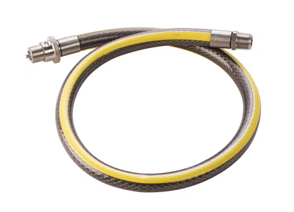 1 Metre Straight Bayonet Swivel Head Gas Cooker Hose GFS 1/2" x 1000mm