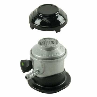 Régulateur de gaz butane à clipser Jumbo 35 mm avec capuchon anti-pluie Tuyau de 2 mètres 8 mm