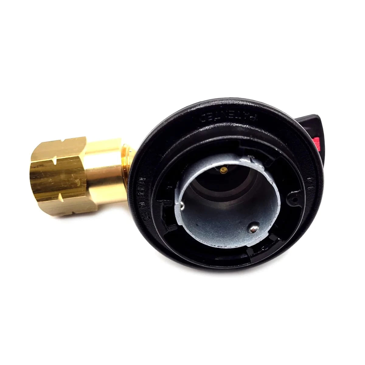 35mm JUMBO Clip On Type Adapter For Propane Butane Gas Bottles Cylinders With POL Fitting