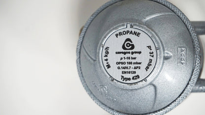 Single OPSO Propane Regulator Kit With 21mm Adaptor