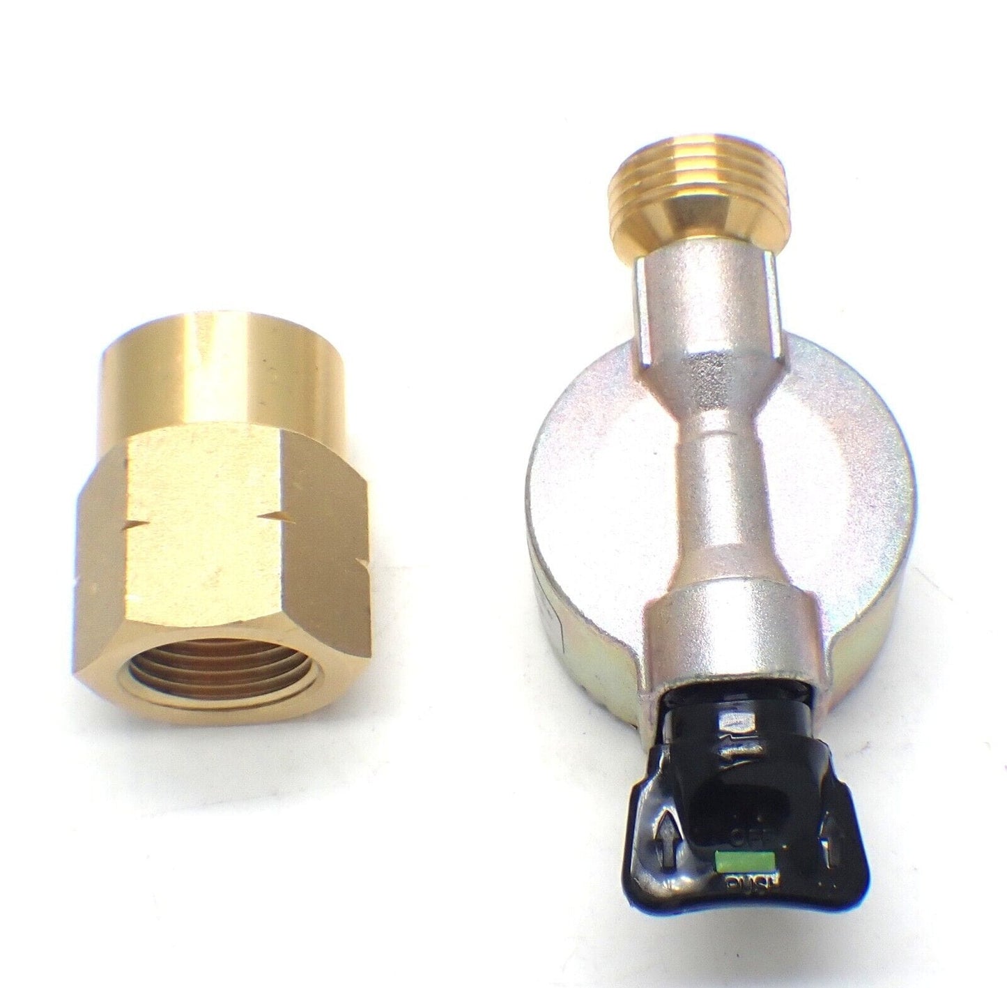 Conversion Adaptor Kit from 20mm Cylinder to standard propane Pol screw in