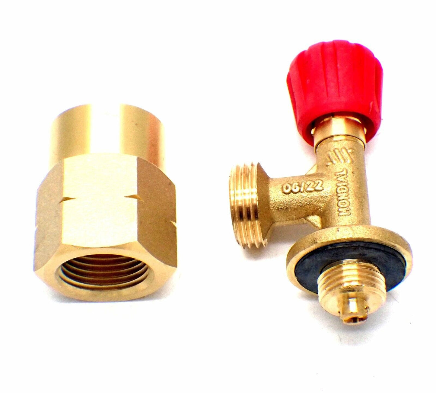 Conversion Adaptor Kit from standard propane Pol to a Campingaz 907 Cylinder