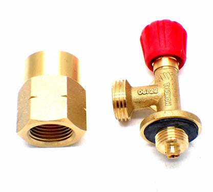 Conversion Adaptor Kit from standard propane Pol to a Campingaz 907 Cylinder