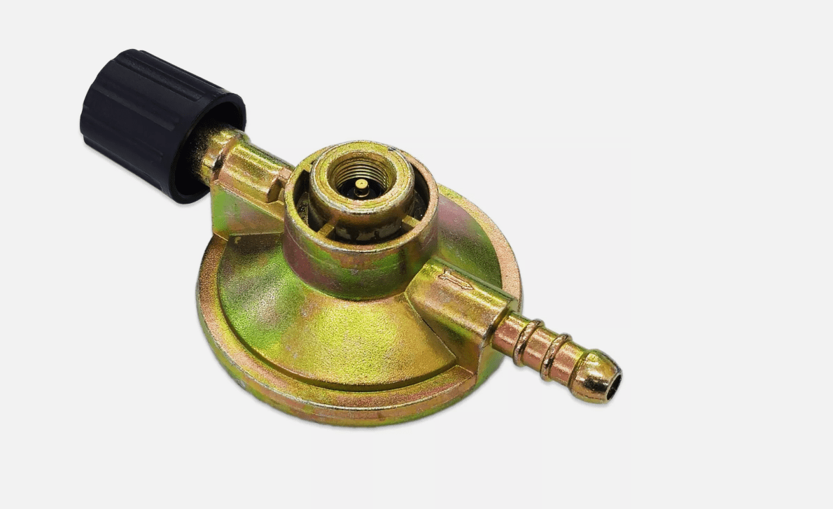 R716-CART BUTANE GAS REGULATOR FOR 7/16 CANISTER SCREW ON TYPE WEBER CARTRIDGE