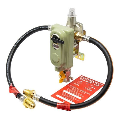 Kit de regulador doble OPSO automático con coletas POL