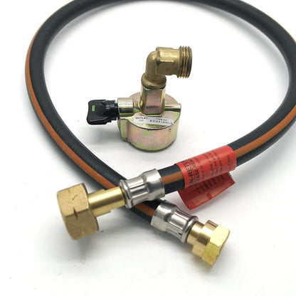 27 mm Clip On Adapter with Gas Hose - 500 mm length