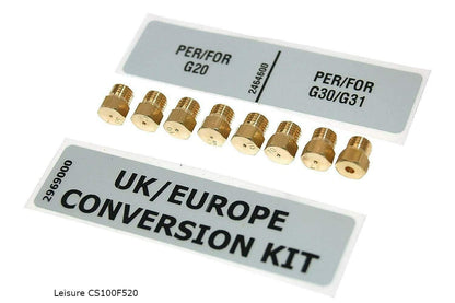 LPG Conversion Kit For Leisure CuisineMaster CS100F520 Dual Fuel Range Cooker