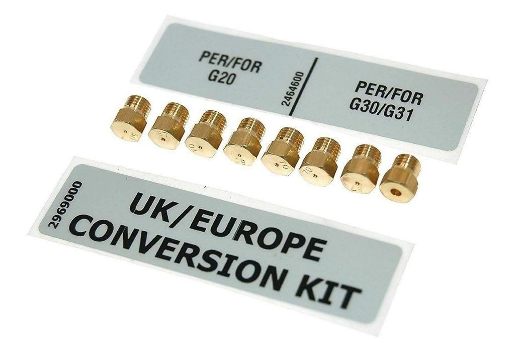 Kit de conversion GPL pour cuisinière à double combustible Leisure Cuisinemaster CS110F722