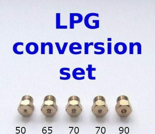 Gas 5 Burner Gas Hob LPG Injector Jets Conversion Kit 0.50 0.65 0.70 0.70 0.90