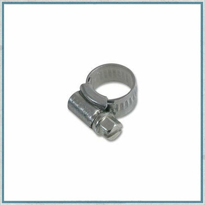Pack of 4 Jubilee Clips, hose clip, gas hose, worm drive (M00) 8-20mm Diameter
