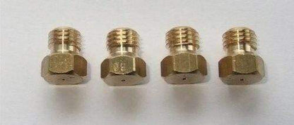 LPG Gas Jet Set - 4 Burner Cooker Hob Conversion Kit *Free PTFE Gas Tape*