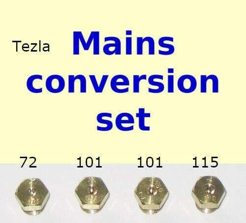 Ensemble de jets de gaz naturel – Kit de conversion de buse d'injecteur de plaque de cuisson à 4 brûleurs – GPL vers GN