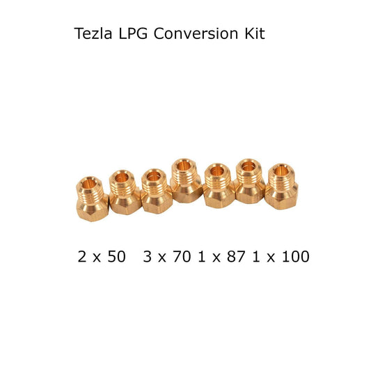 7 x UNIVERSAL GAS JETS INJECTORS LPG PROPANE GAS BURNERS-THREAD M6 x 0.75
