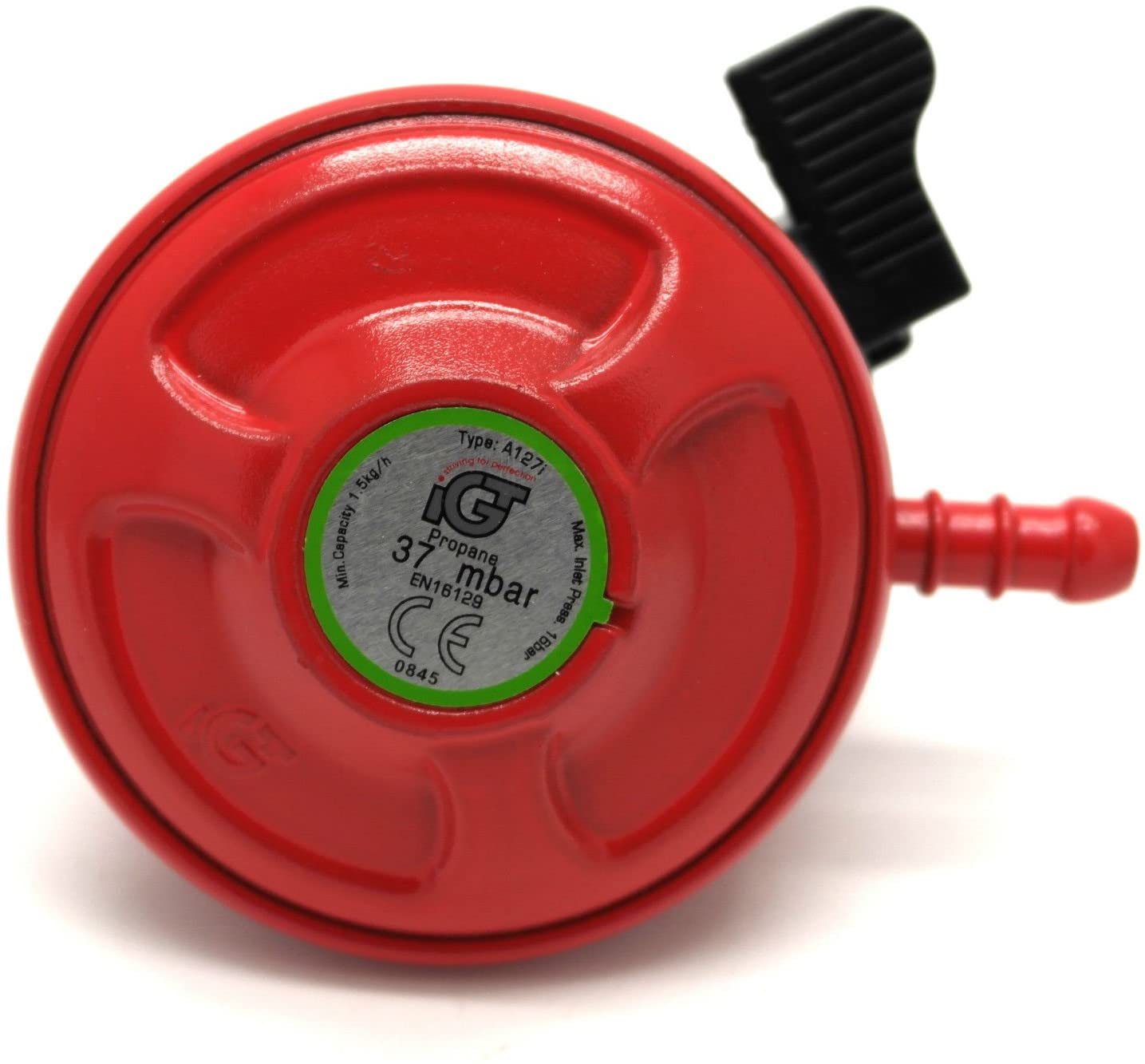 iGT Propane 27 mm Clip sur régulateur Rouge - Nouveau modèle 2023