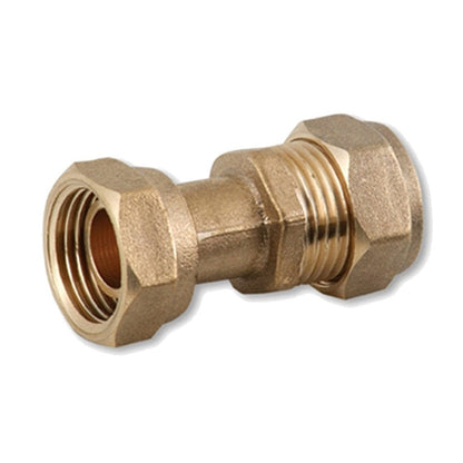 Compression 15mm x 1/2" Straight Tap Connector
