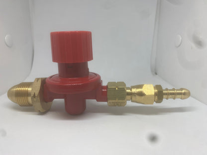 Regulador Propano Alta Presión 4 bar POL regulable x salida 1/4" 8 Kg/hr 
