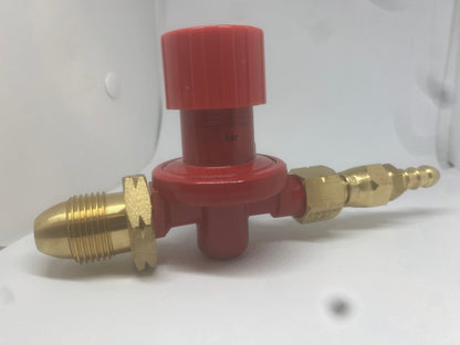 Regulador Propano Alta Presión 4 bar POL regulable x salida 1/4" 8 Kg/hr 