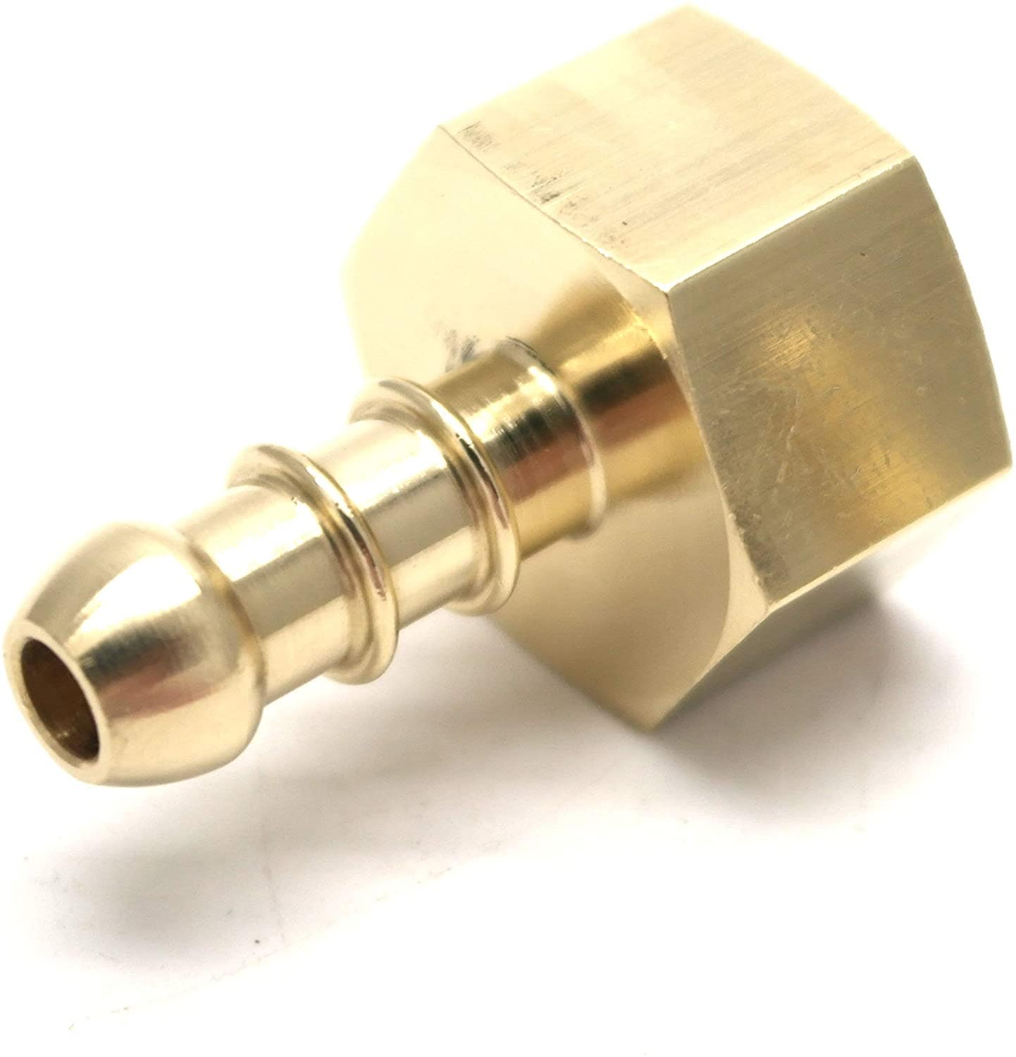CONECTOR HEMBRA BSP DE 1/2" A BOQUILLA FULHAM DE GLP A MANGUERA I/D DE 8mm 