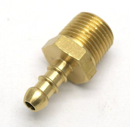 1/2" Bspt Male Fitting to Lpg Fulham Nozzle to 8mm I/D Hose